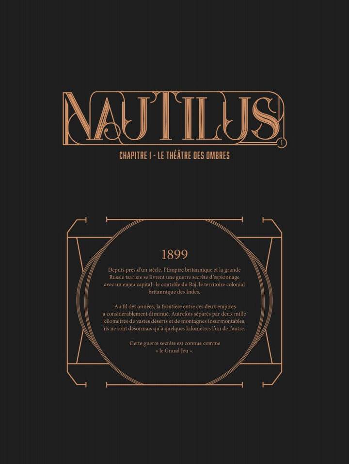 Nautilus Tome 1 - Le théâtre des ombres