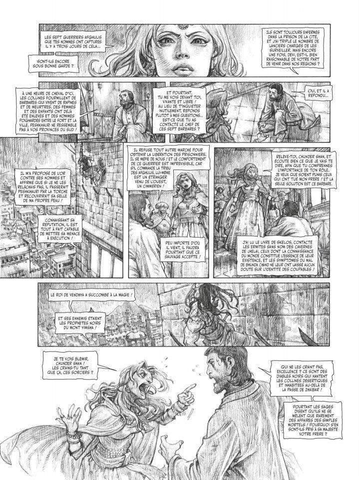 Conan le Cimmérien - Le Peuple du Cercle Noir N&B: Edition Spéciale Noir & Blanc