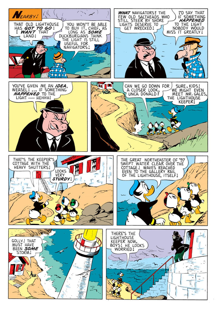 Walt Disney's Donald Duck: "The Lonely Lighthouse on Cape Quack": The Complete Carl Barks Disney Library Vol. 29 - First Printing