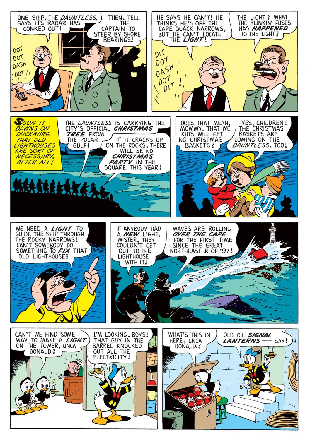 Walt Disney's Donald Duck: "The Lonely Lighthouse on Cape Quack": The Complete Carl Barks Disney Library Vol. 29 - First Printing