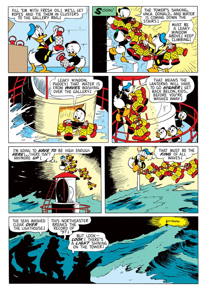 Walt Disney's Donald Duck: "The Lonely Lighthouse on Cape Quack": The Complete Carl Barks Disney Library Vol. 29 - First Printing