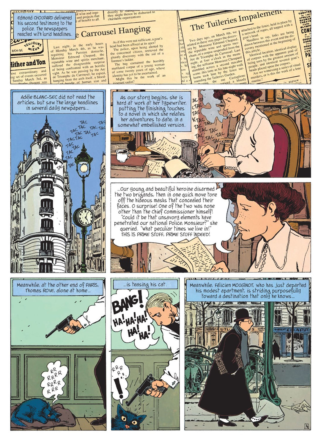 The Extraordinary Adventures of Adèle Blanc-Sec Vol. 1