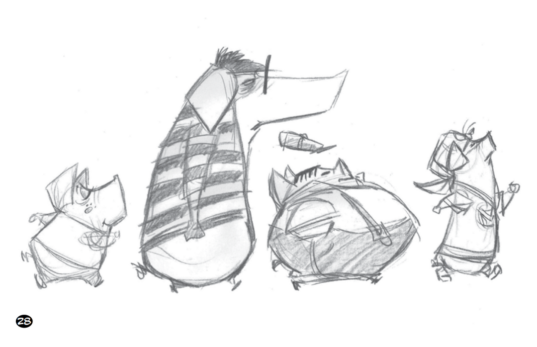 Pork Rinds & Fatback: The Works of Phil Mendez, Sketchbook #3