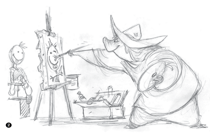 Pork Rinds & Fatback: The Works of Phil Mendez, Sketchbook #3