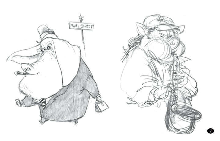 Pork Rinds & Fatback: The Works of Phil Mendez, Sketchbook #3