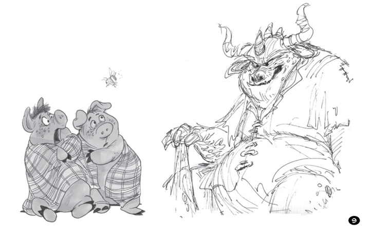 Pork Rinds & Fatback: The Works of Phil Mendez, Sketchbook #3