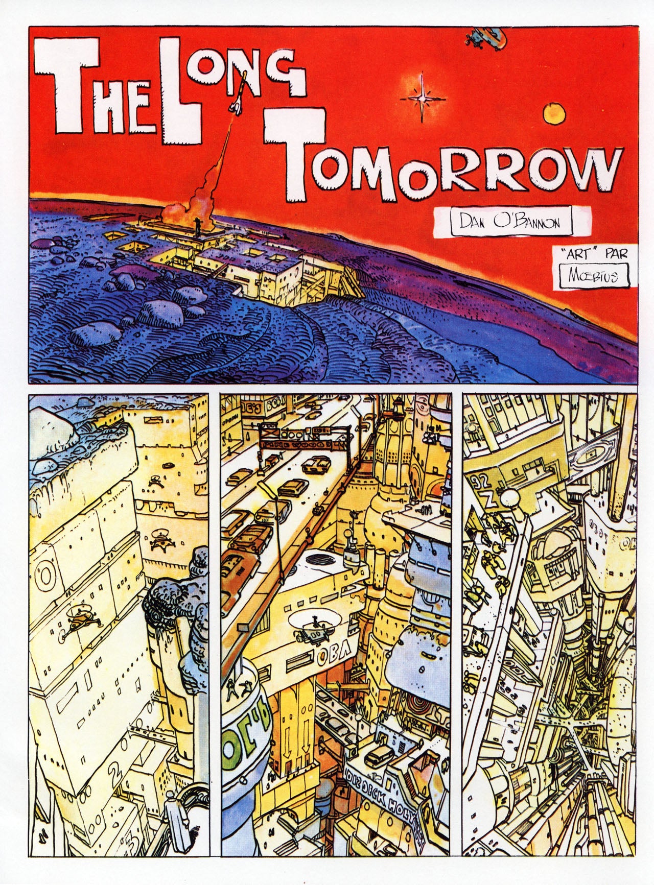 Moebius 4: The Long Tomorrow & Other Science Fiction Stories
