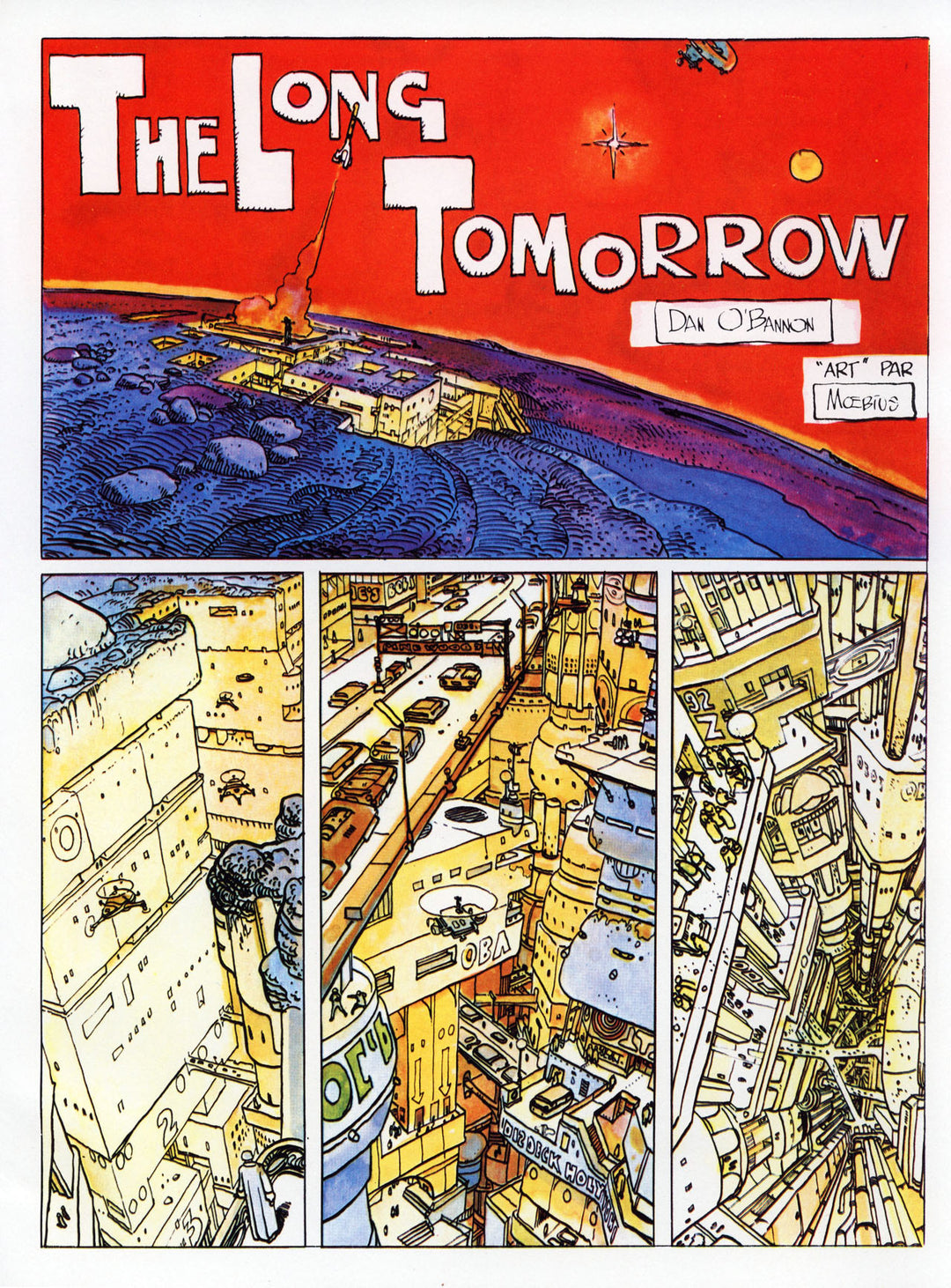 Moebius 4: The Long Tomorrow & Other Science Fiction Stories - First Printing