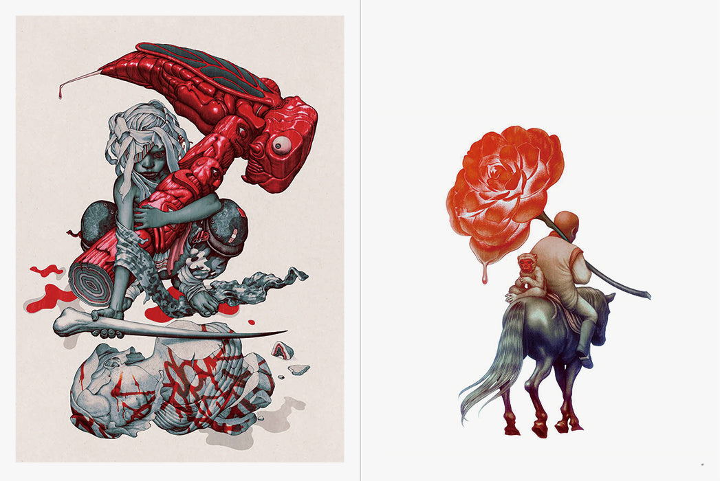 Pareidolia Artwork - Detail ilustrasi James Jean