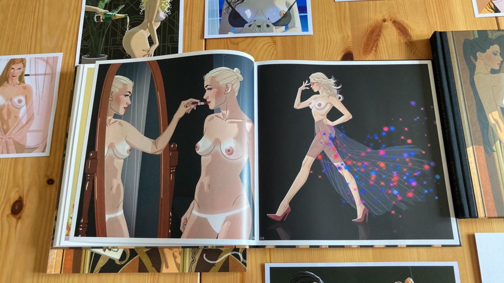 Sunset Girls: The Art of Gabriele Pennacchioli - Signed & Numbered Deluxe Hardcover - Pre-Order