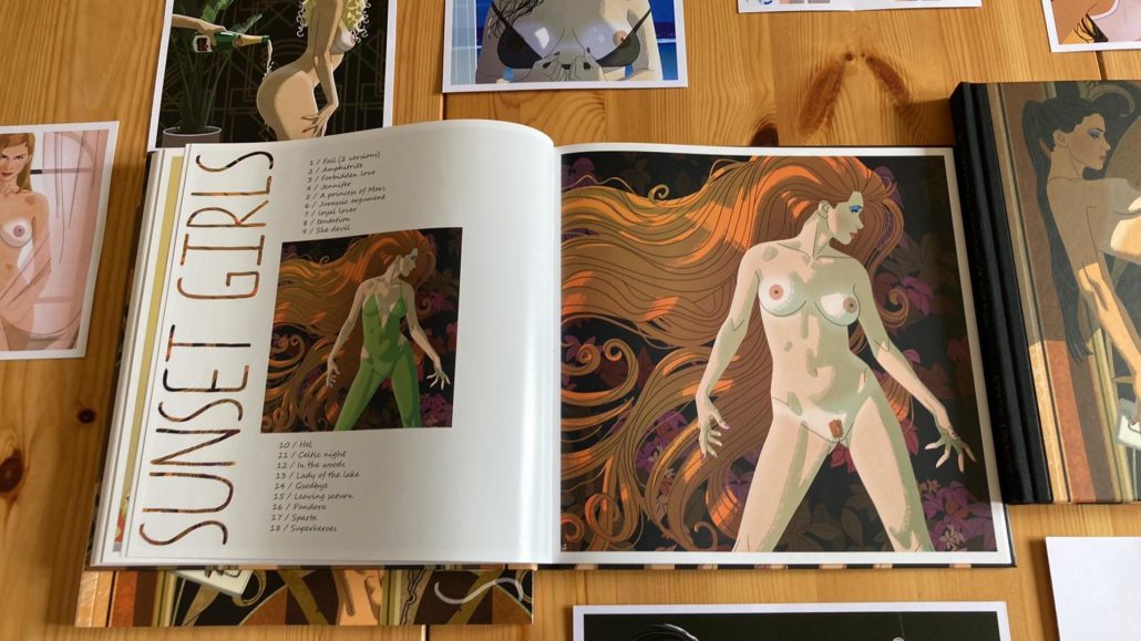 Sunset Girls: The Art of Gabriele Pennacchioli - Signed & Numbered Deluxe Hardcover - Pre-Order