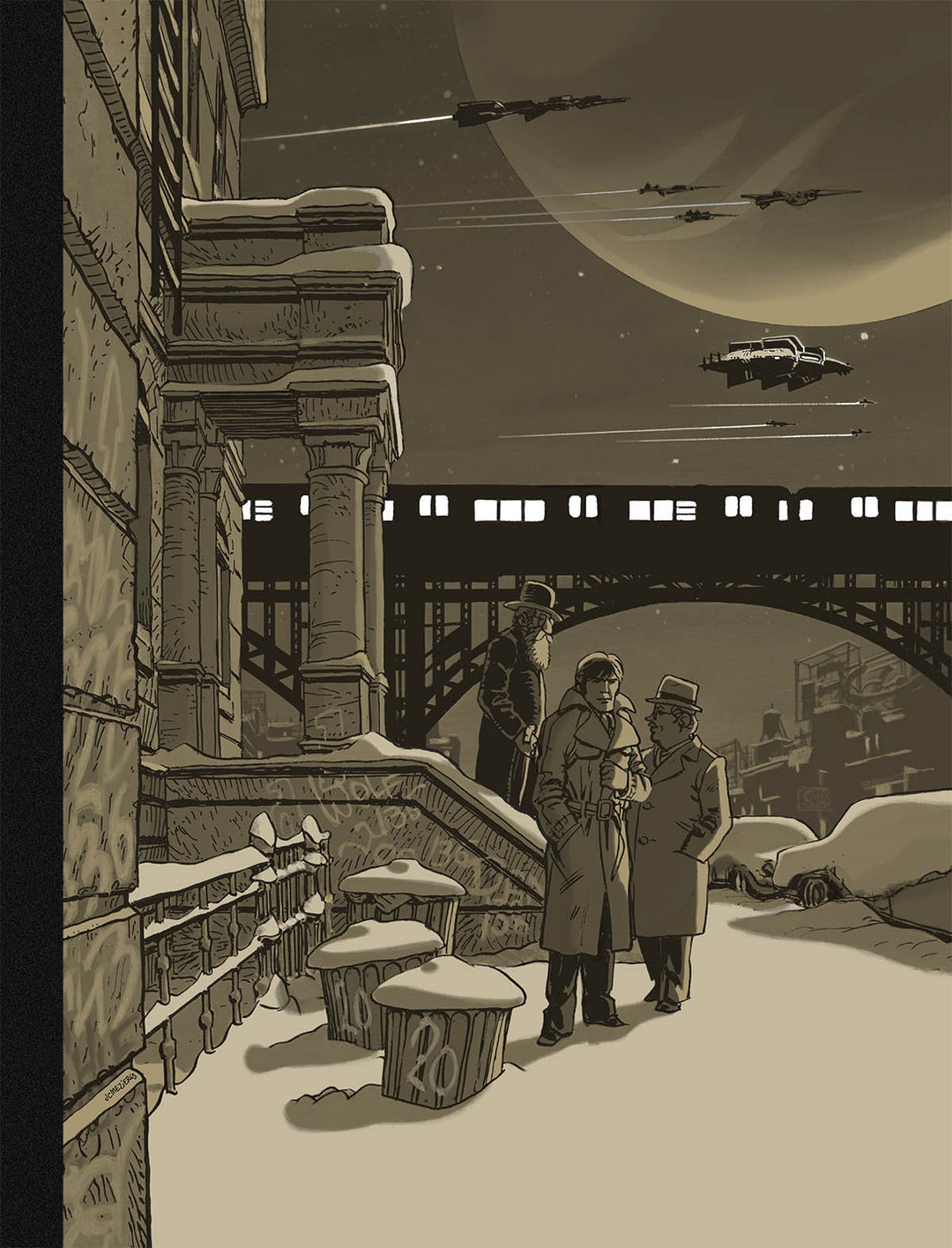 Brooklyn Station Terminus Cosmos - Tirage de luxe - Signed & Numbered