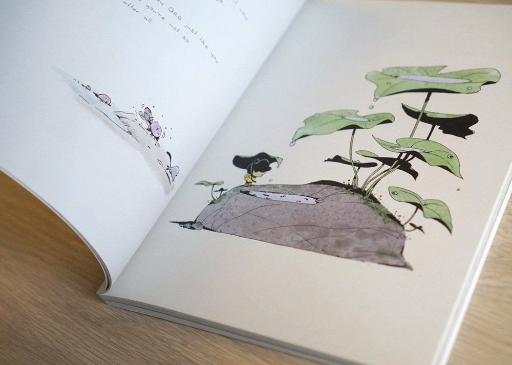 Ginkgo - Signed with a Drawing