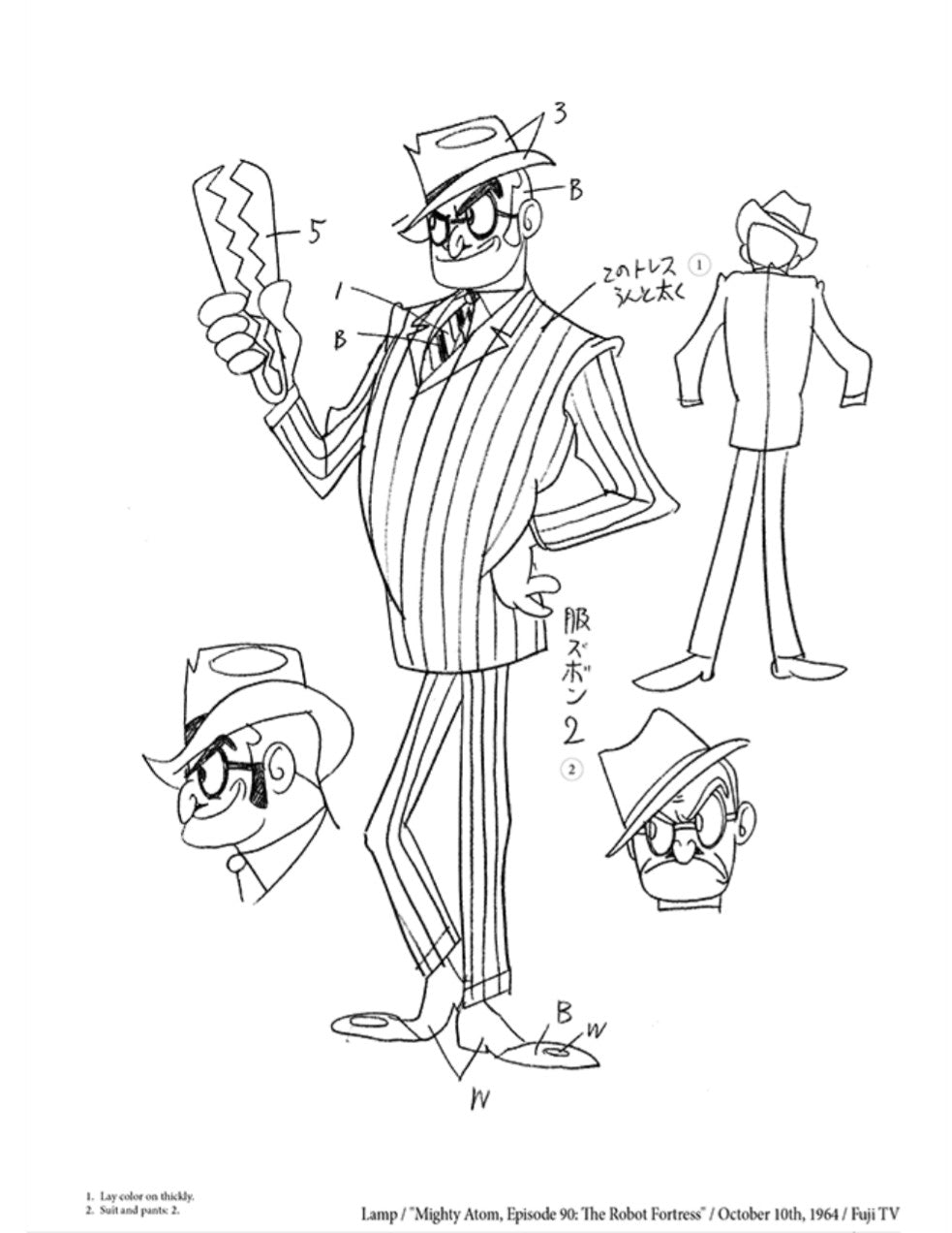 Osamu Tezuka: Anime Character Illustrations