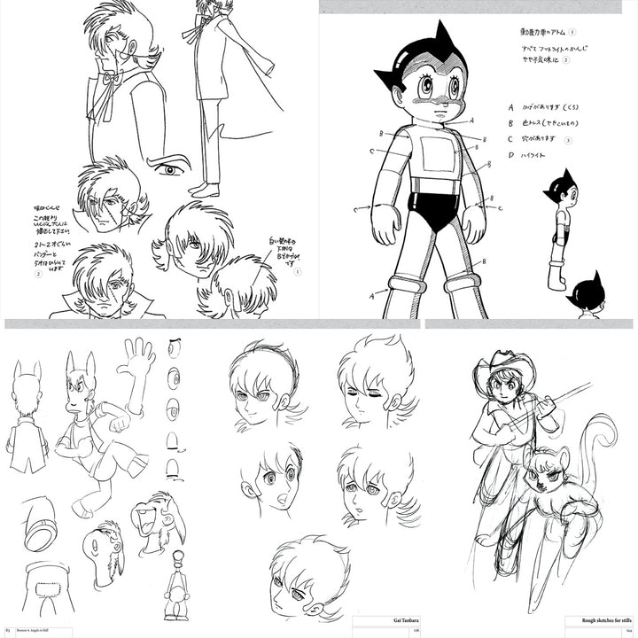 Osamu Tezuka: Anime Character Illustrations