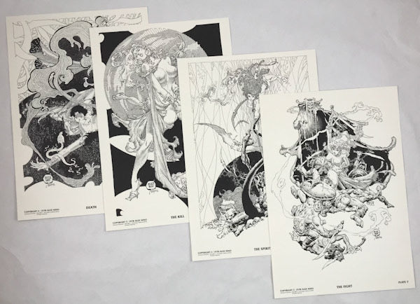 The Dark Suns of Gruaga Portfolio - Signed & Numbered