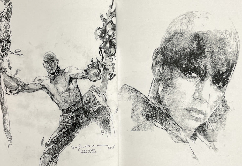 Bill Sienkiewicz Sketchbook 2015