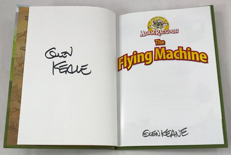 The Adventures of Adam Raccoon: The Flying Machine - Signed