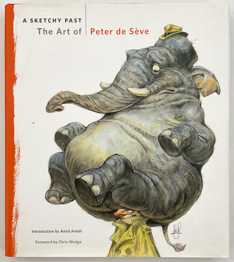 A Sketchy Past: The Art of Peter de Seve - First Printing with a Signed Bookplate