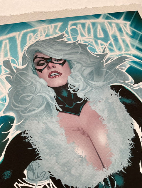 Black Cat - Signed Giclee Print