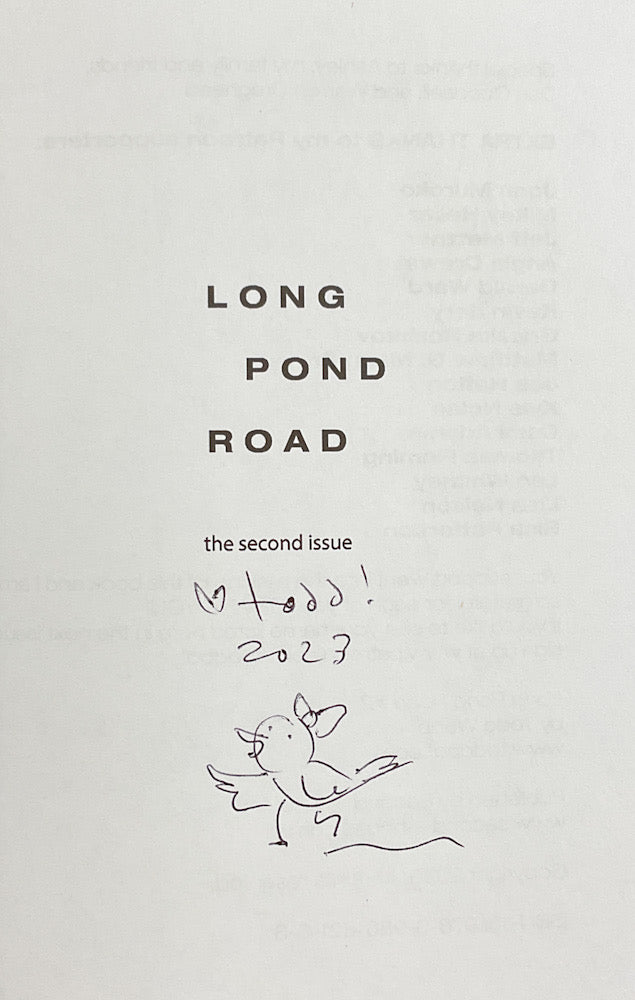 Long Pond Road #2 - Signed with a Drawing