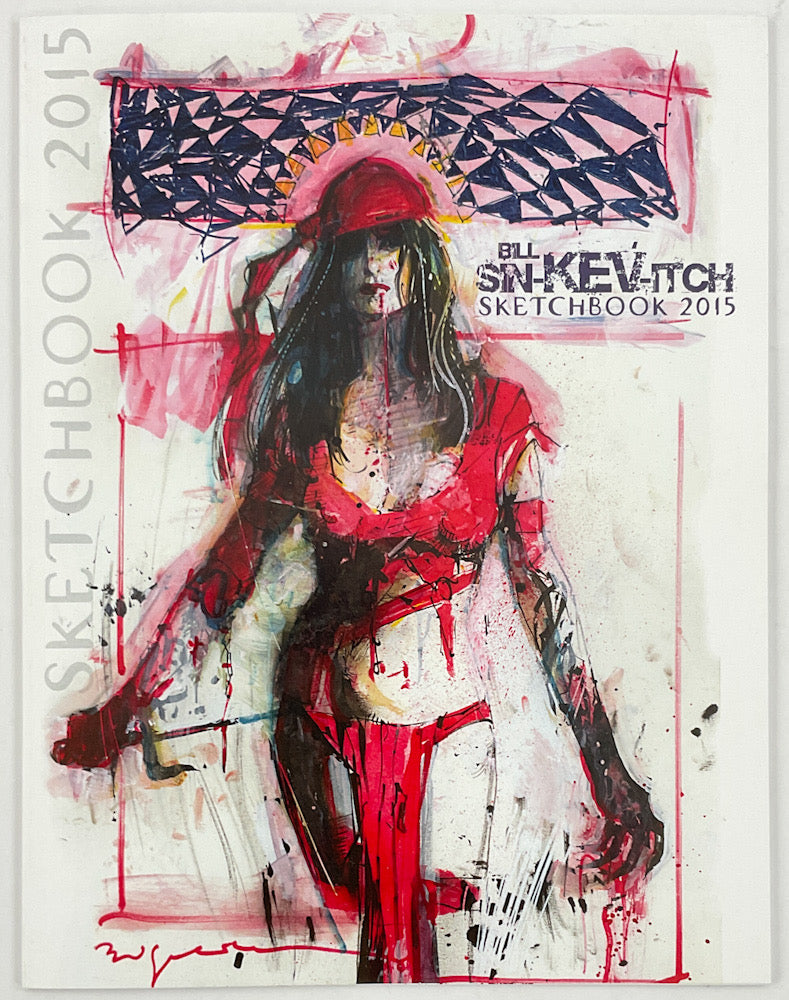 Bill Sienkiewicz Sketchbook 2015