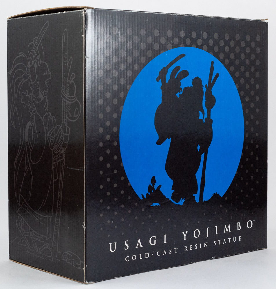 Usagi Yojimbo Cold-Cast Resin Statue #2: Young Usagi & Katsuichi -  Signed with a Drawing