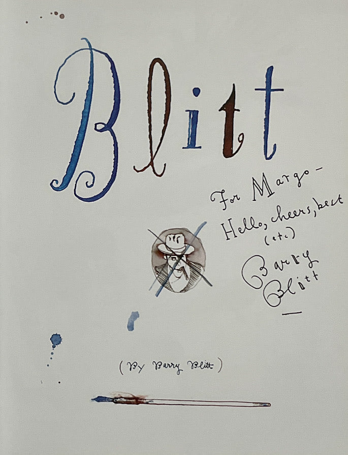 Blitt - Inscribed First