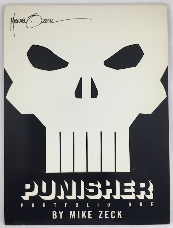 The Punisher Portfolio One by Mike Zeck - Signed Seven Times
