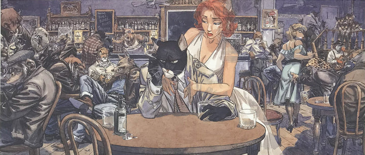 Blacksad Promotional Print: John's Blues