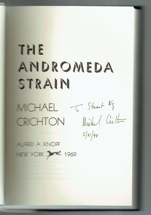 The Andromeda Strain - Signed 1st