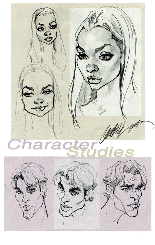J. Scott Campbell's Under Construction Limited Edition Sketchbook (2002) Signed & Numbered