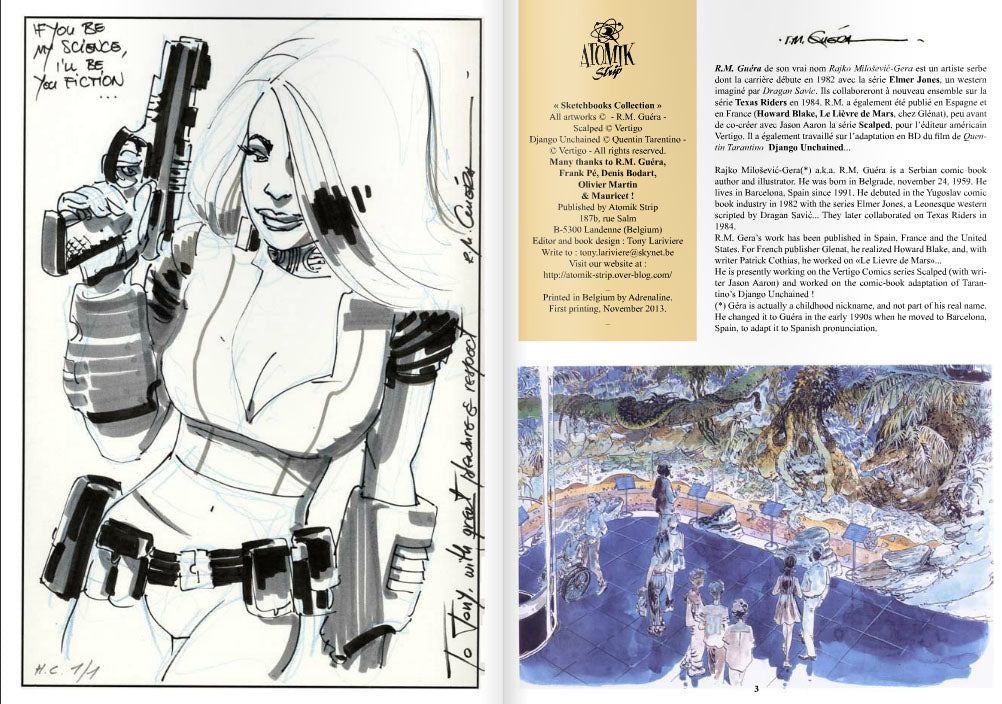 R. M. Guera Sketchbook