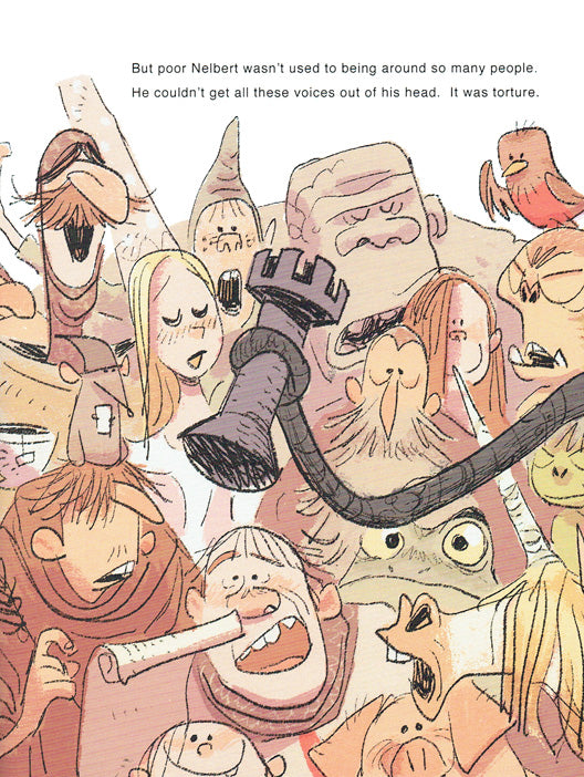 Nelbert the Introvert - Inscribed with a Drawing