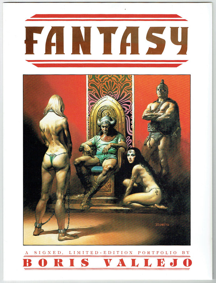 Fantasy - A Signed, Limited Edition Portfolio by Boris Vallejo