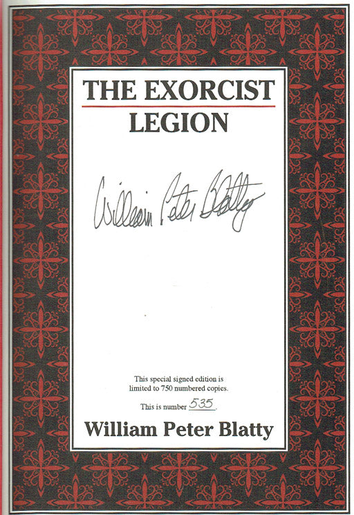 The Exorcist and Legion - Signed & Numbered Special Edition