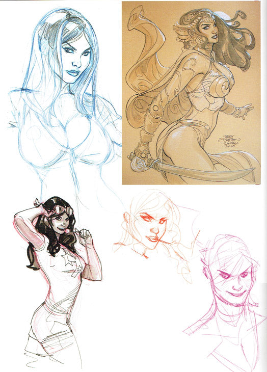Terry Dodson's Bombshells: Sketchbook Collection Two - Signed