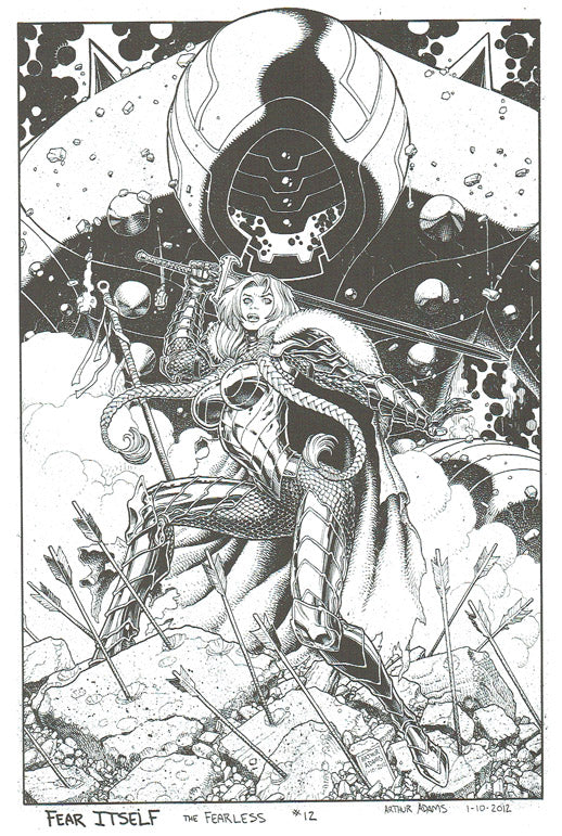 Arthur Adams Sketchbook Vol. XIV - Signed