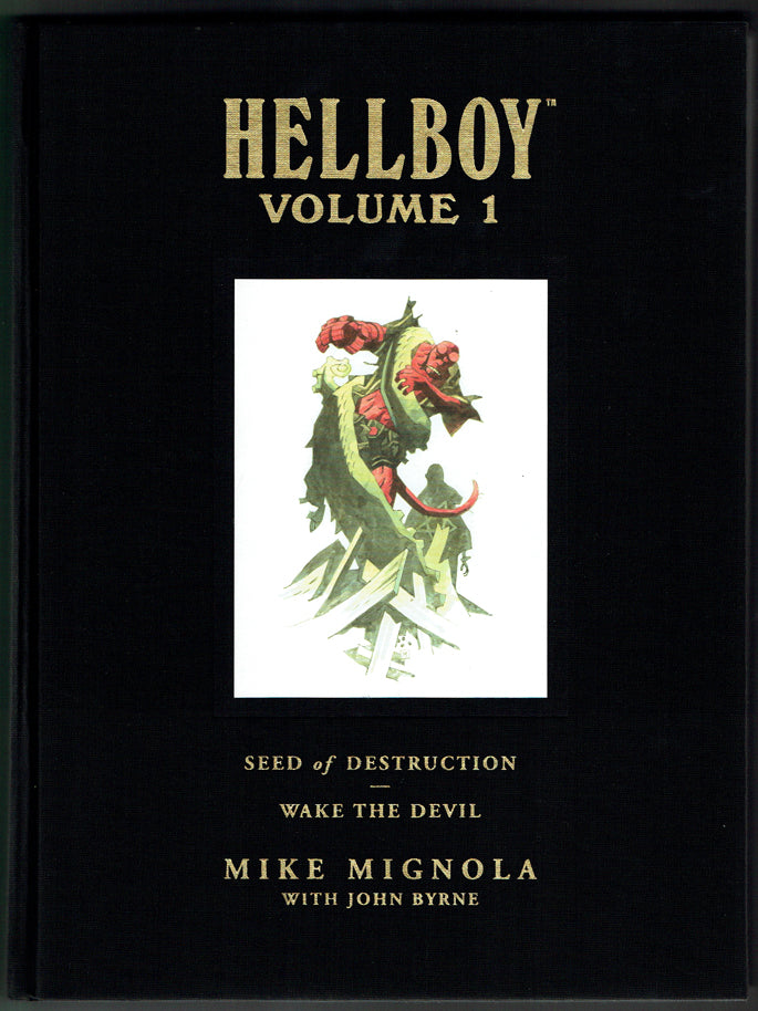 Hellboy Library Edition Vol. 1: Seed of Destruction and Wake The Devil