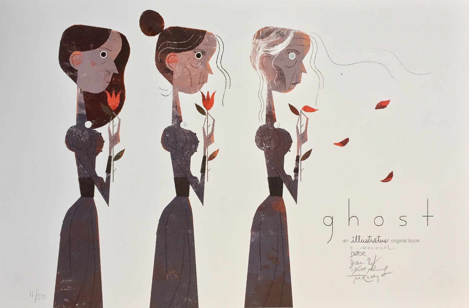 Ghost hot signed print