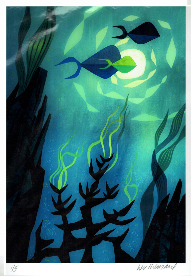 Undersea Signed & Numbered Giclee Print