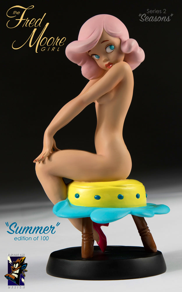 Fred Moore Girl Statue "Summer"