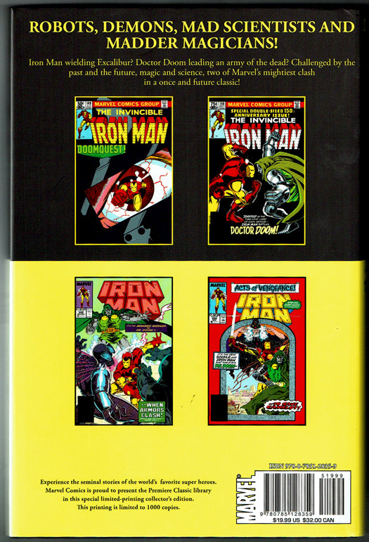 Marvel Premiere Classic Vol. 10 Iron Man: Doomquest - Ltd Direct Market Edition