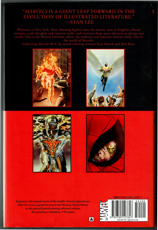 Marvel Premiere Classic Vol. 13 Marvel Universe: Marvels - Ltd Direct Market Edition