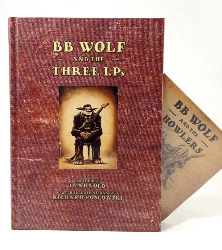 BB Wolf and the Three LPs - Signed 1st