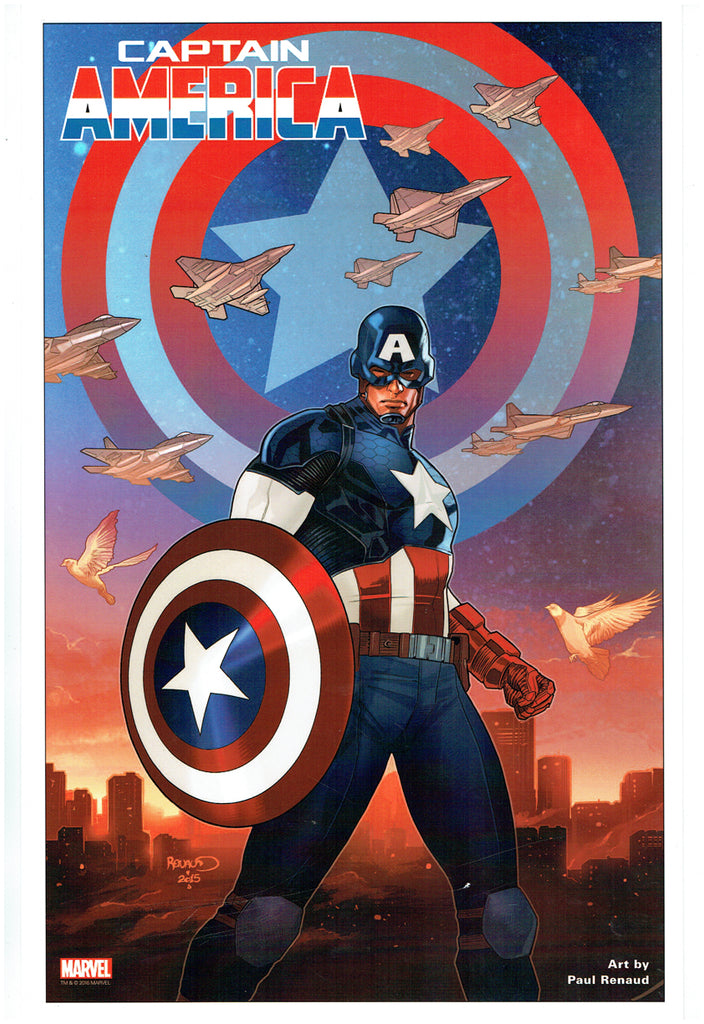 Captain America Print – Stuart Ng Books