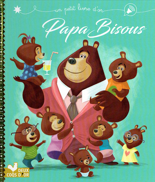 Papa bisous - Un petit livre d'or