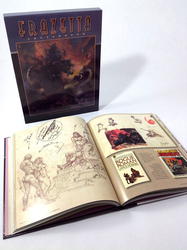 The Frazetta Sketchbook (Vol. 1) Deluxe Slipcased Edition