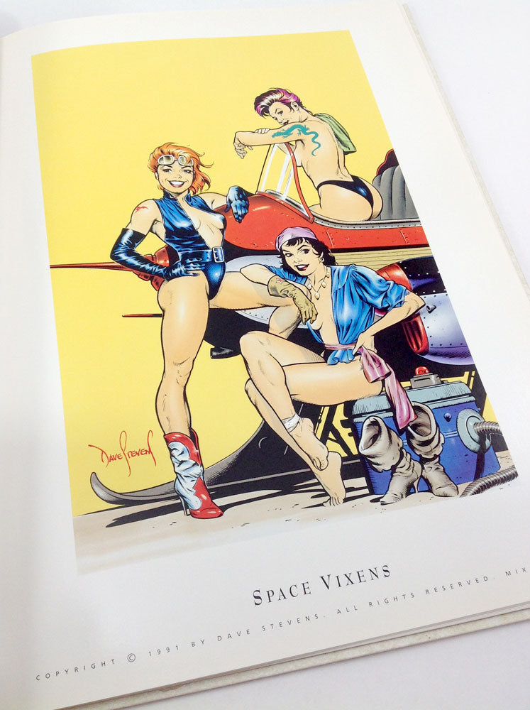 Just Teasing - Signed & Numbered Deluxe Hardcover - with an original Drawing of Bettie Page