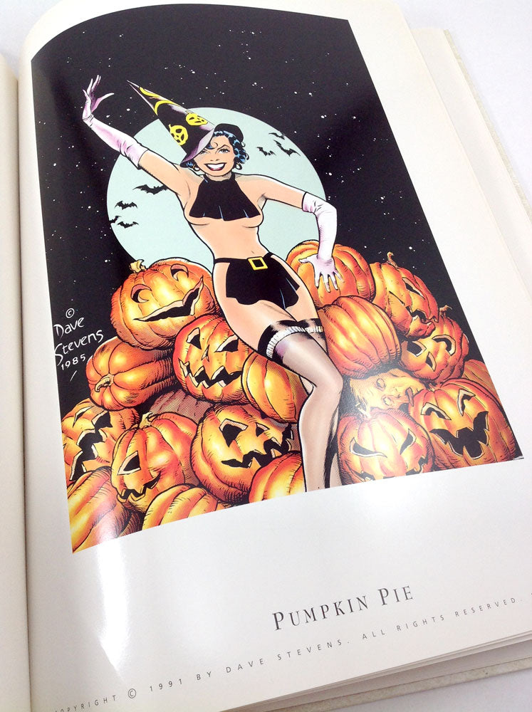 Just Teasing - Signed & Numbered Deluxe Hardcover - with an original Drawing of Bettie Page